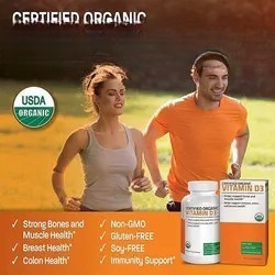 Hot Sales Non Gmo 360 Organic Tablets Support Colon Mix Vitamin D3 Tablets