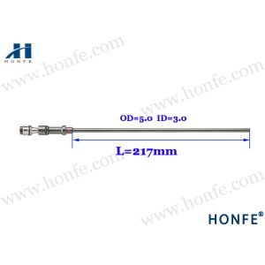 Cheap Main Nozzle Pipe Air Jet Loom Spare Parts Red L=217mm OD=5.0 ID=3.0 for sale