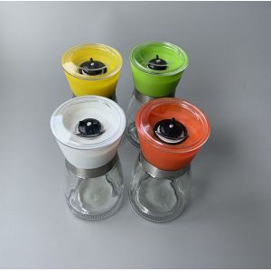 Adjustable SGS 190Ml Ceramic Salt And Pepper Grinder