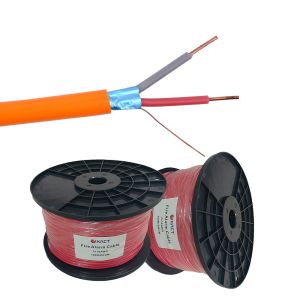 Highly Durable PVC Insulated 2 Core 1.5mm2 FPLR Fire Alarm Cable for CMR