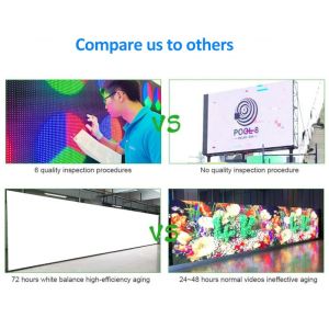 High Refresh High Brightness P1.25 Indoor LED Display Module 256x128mm Full