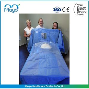 China China MAYO CE approved Disposable C-section Pack with Gown , Ceasarean Drape Pack on sale