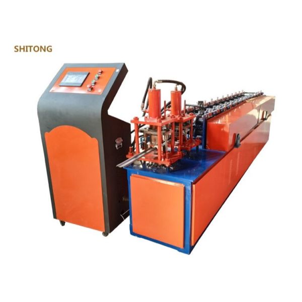 Galvanized Steel Light Steel Keel Roll Forming Machine With 7.5kw Main Power And