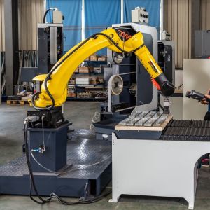 Easy Operation Robotic Buffing Polishing Grinding Machine Easy Adjustment