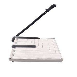 Office Guillotine 3.1kg Manual A3 Paper Cutter Made Of Steel For Easy Handling