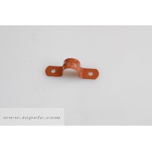 1/2 3/4 Inch Painted Two Hole Emt Conduit Straps For Electrical Raceway