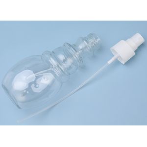 PP Cap 200ml PET Plastic Spray Bottles Screen Printing