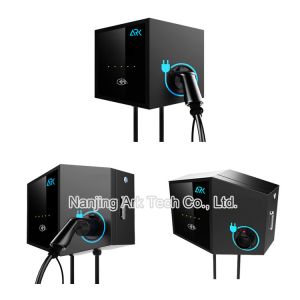 China 32 Amp 22KW IEC 62196 OCPP 1.6J Smart Car Charging Station on sale