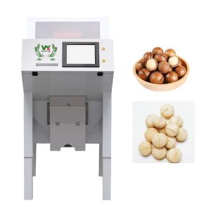 Cheap Accuracy CCD Camera Automatic Macadamia Nut Color Sorting Machine for sale