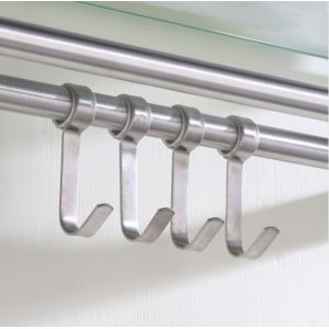 Morden Bathroom Hardware Accessories Rectangular Rack Wall Mounted