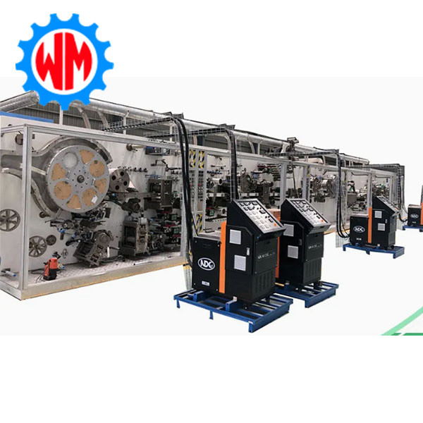 Easy Operation Full Servo Panty Liner Production Line PLC Control Machine with