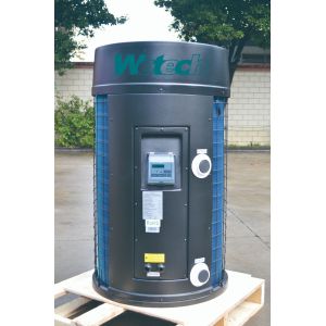 Plastic Top Blow on/off Swimming Pool Heat Pump with R410A Working Medium