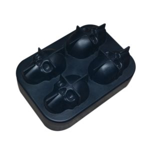 Summer Silicone Ice Mold Sustainable 3D Skull Ice Cube Mold Customized