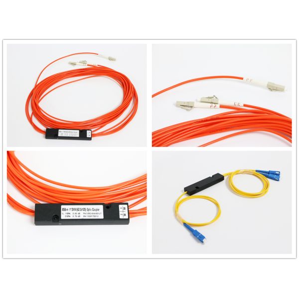 1310nm 1490nm 1550nm Three Window FBT Fiber Optic Splitter / Multimode Fiber Splitter