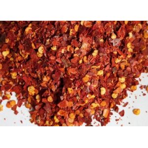 Chaotian Crushed Chilli Peppers 16 Mesh Sterilized Red Crushed Chilli