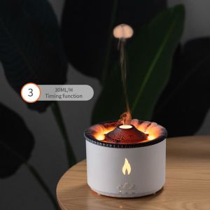 Newest Luxury Volcanic Flame Aroma Diffuser Oil Aroma 360 Diffuser Ultrasonic