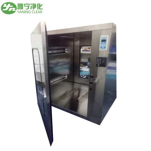Clean Room Electronic Interlock Clean Room Pass Through Box For Pharmacy Laboratory
