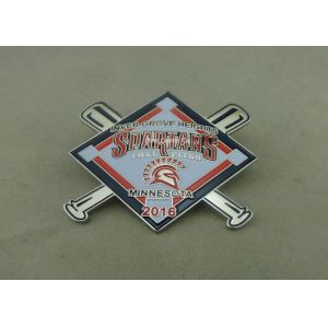 Years Of Service Pins By Brass Die Stamped Soft Enamel Pin Printing Religious