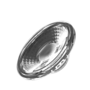 Practical 35x11mm LED COB Lens , 25 Degree Downlight Diffuser Lens