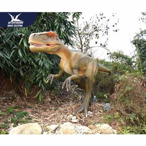 Big Luminous Realistic Dinosaur Models In Jurassic Park Forest 12 Months