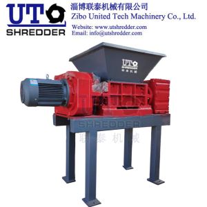 rubber cord shredder/engines shredder/ two engines crusher/ curtain shredder