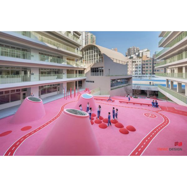 2 color Print Method Outdoor Square Amusement Facilities with Europe Regional Feature