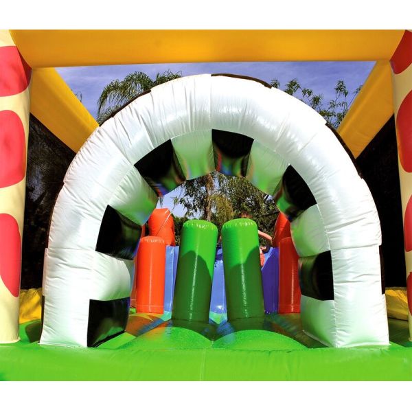 3 In 1 Kids Inflatable Water Slide Combo Bounce House For Resorts