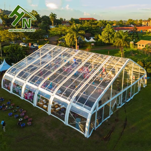 Heart Shape Heavy Duty Event Tent Wedding Arcum Structure Rubb Hall