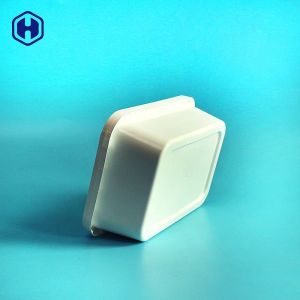 Recyclable Square Plastic Boxes With Lids Stackable Space Saving Anti Counterfei