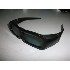 Super Light Universal Active Shutter 3D Glasses With Black Plastic Frame