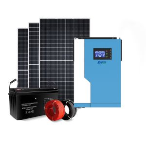 220V Solar Panel Storage System 3500w Sine Wave Horizontal Inverter Integrated