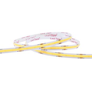 336led/M COB Led Strip Light 3000K Color Temperature DC12/24V IP20 Rated High