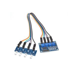 Chinese Factory Low Cost 4 Channel Light Sensor Photodiode Sensor Module LM339