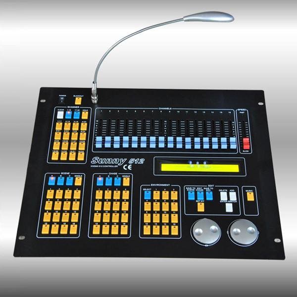 Quality Moving Head Beam Theatre Lighting Console Sunny 512 Decoder 51cm*25cm*59cm wholesale