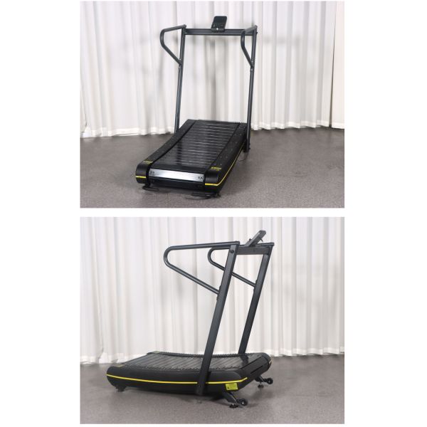 Intelligent Running Training Machine Nylon Ultra Wide Treadmills Commercial Treadmills Curved Non Powered Treadmills