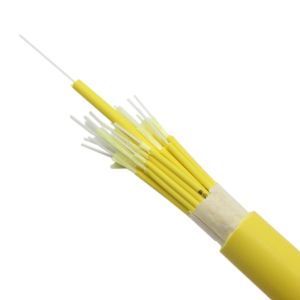 2 4 6 8 12 16 24 48 Cores Breakout Optic Fiber Cable LSZH OFNR OFNP PVC In/Out