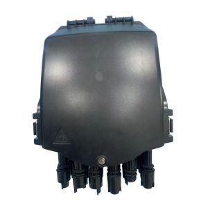 Black Septic Distribution Box for FTTH 1x8 1x16 Pole or Wall Mounted SC Optical