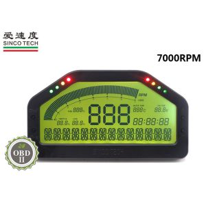 Electronic Dashboard Instruments , Custom Dashboard Gauges Bluetooth Transmissio
