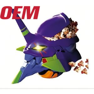 Custom Light Up Popcorn Bucket OEM Popcorn Plastic Bucket Make Character Popcorn