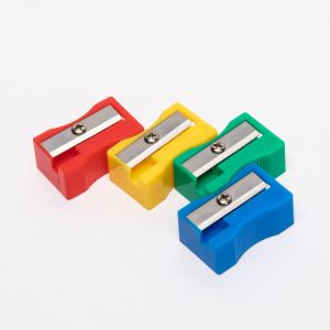 26.1mm 65mn Handheld Pencil Sharpener Multi Color