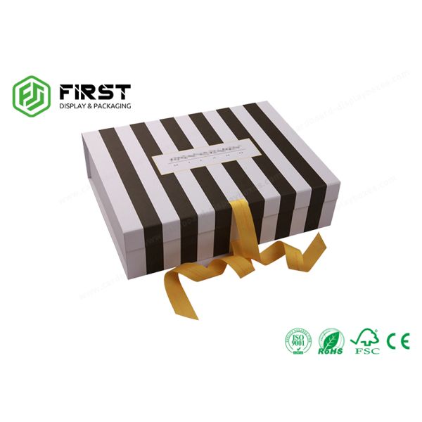 Custom Flap Lid Packaging Cardboard Bespoke Magnetic Closure Gift Box Packaging
