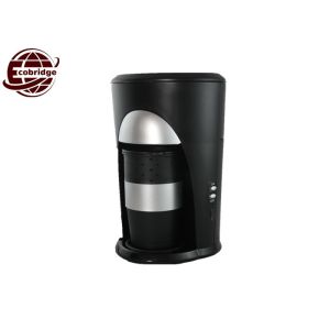 China 300ml Portable Electric Drip Coffee Maker with Travel Mug Black OEM Accepted on sale