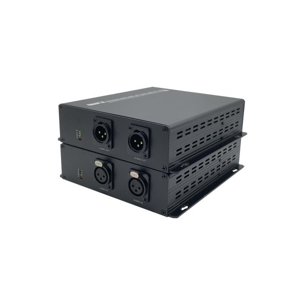 Quality 8-ch 6-ch audio fiber optic audio extender with 1 u casing wholesale