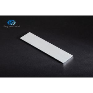 6063 Aluminum Flat Bar 5mm Extruded Rectangular 160Mpa Tensile