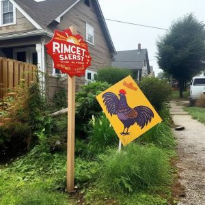 Cheap Customized Color Corrugated Plastic Signs Weahter Reistance 4mm 18x24&quot; for sale