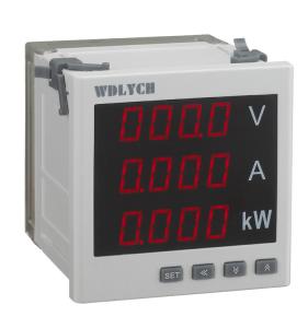 Cheap Programmable Digital Multi Meter Single Phase 2 Switch Output Analog for sale