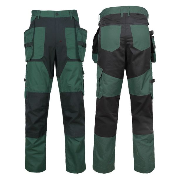 Custom Fluorescent Flame-Resistant Work Pants Colorblock Design Durable