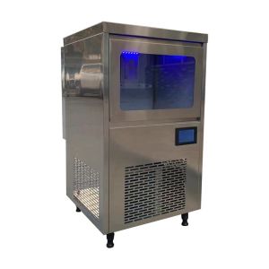 Cheap Commercial Snowflake Ice Machine 100kg Storage Capacity Seafood Building Hot Pot Shops Super Ice Station Various Business Needs for sale