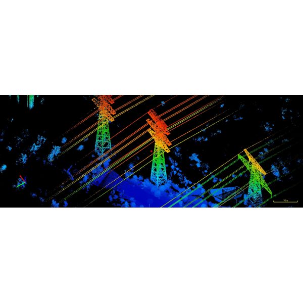 1.2km HS1200 High Precision 3D Terrestrial Laser Scanners 500kHz PRR