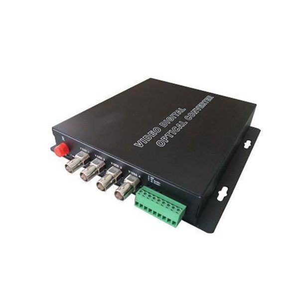 Quality 4CH Video Digital Optical Converter , BNC To Fiber Media Converter wholesale
